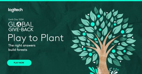 Logitech Earth Day Global Giveback